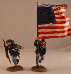 ACW57109 UNION INFANTRY FLAGBEARER SET