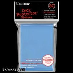 Ultra Pro Standard Sleeves- Light Blue 50 Ct.
