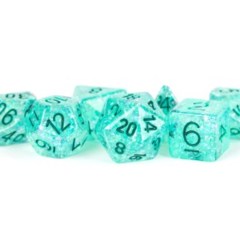 16mm Flash Dice: Teal