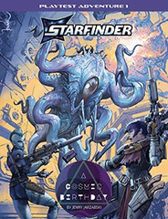 Starfinder 2E Playtest - A Cosmic Birthday PZO24002SC