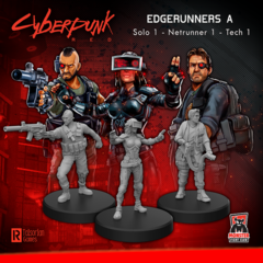 Cyberpunk Red Miniatures - Edgerunners A