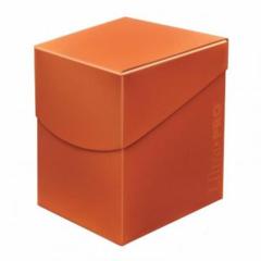 Ultra Pro 100+ Deck Box Pumpkin Orange
