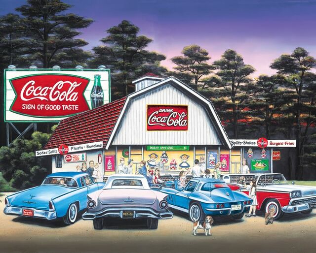1500pc - Night on the Town (Coca-Cola)