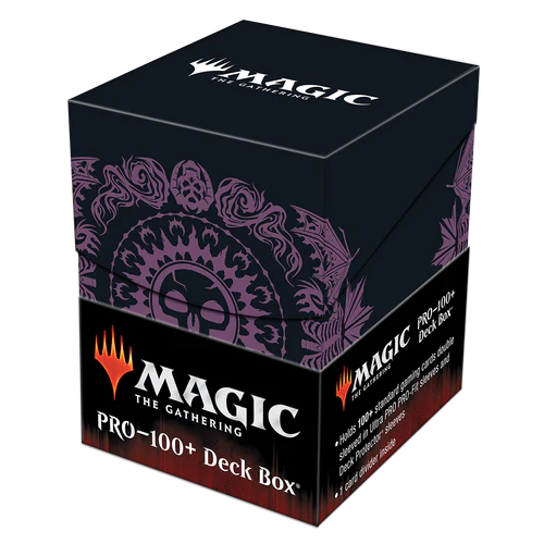MTG Deckbox - Black Mana