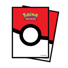 Poke Ball Standard Deck Protector Sleeves (65ct) for Pokemon