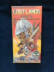 Grenadier Lost Lands Orcs of the Shattered Bone Metal Miniatures Set #3001 Sealed