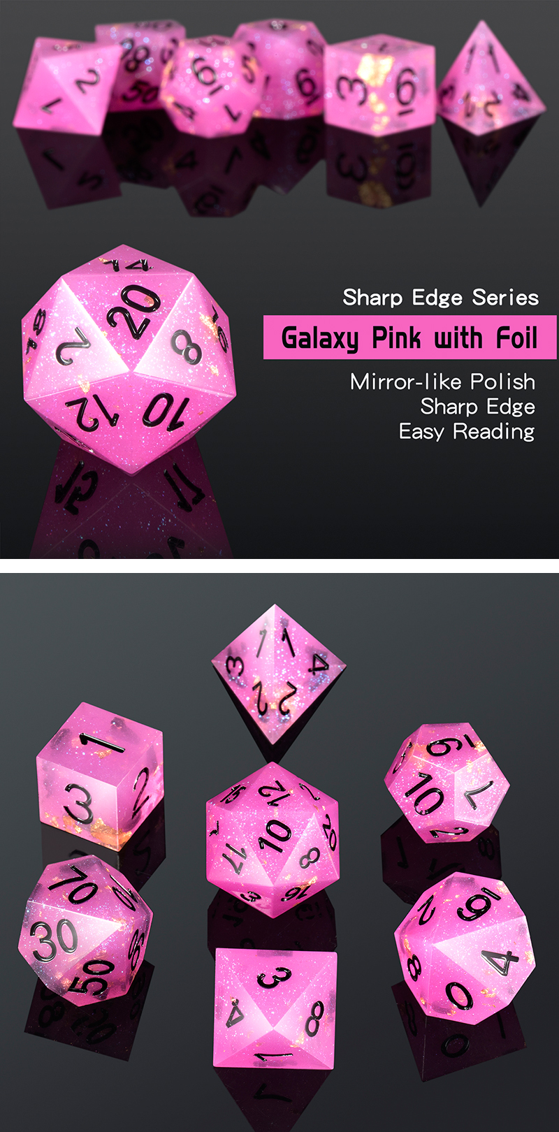 DAD631 - Sharp Edge Dice - Cosmopolitan