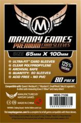 Mayday Premium 100 Sleeves (65x100) Clear 7106