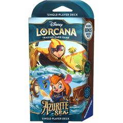 Disney Lorcana: Azurite Sea - Starter Deck Emerald Sapphire