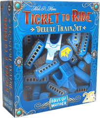 Ticket To Ride: 20th Anniversary Deluxe Train Set - Blue