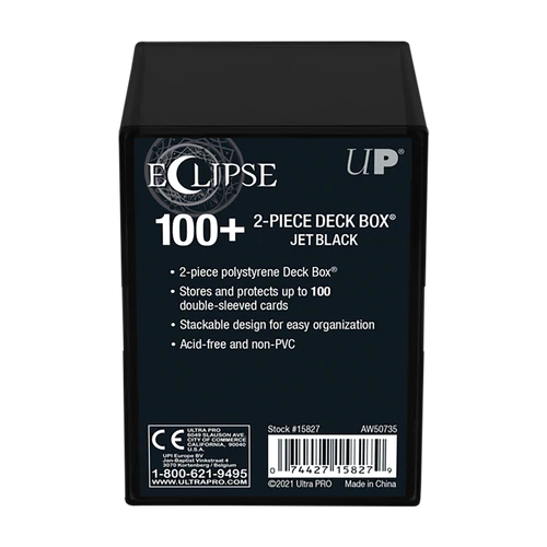 Eclipse Deckbox - Jet Black