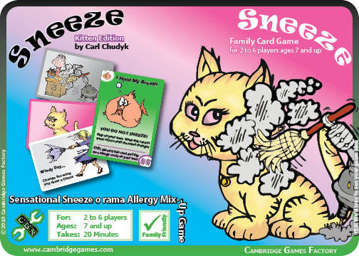 Sneeze: Kitten Edition (Clam Shell)