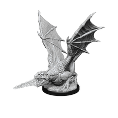 WZK 90589 - White Dragon Wyrmling