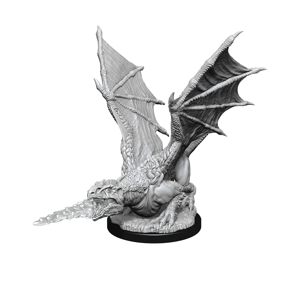 WZK 90589 - White Dragon Wyrmling