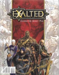 Exalted 2E: Character Sheet Pad 80700