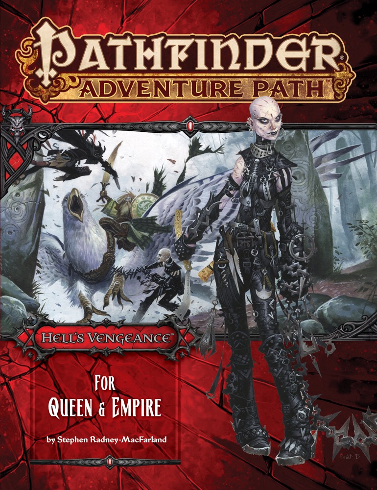 Pathfinder Adventure Path #106 Hells Vengeance For Queen & Empire