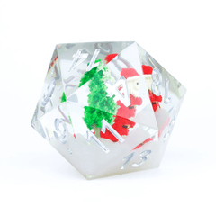 Large D20 - Santa Scenic