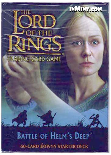 LOTR-TCG 2x Starter Decks: Legolas & Eowyn Battle of Helms Deep