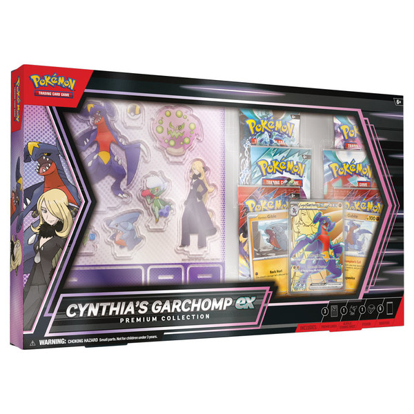 Pokemon TCG: Cynthia’s Garchomp ex Premium Collection