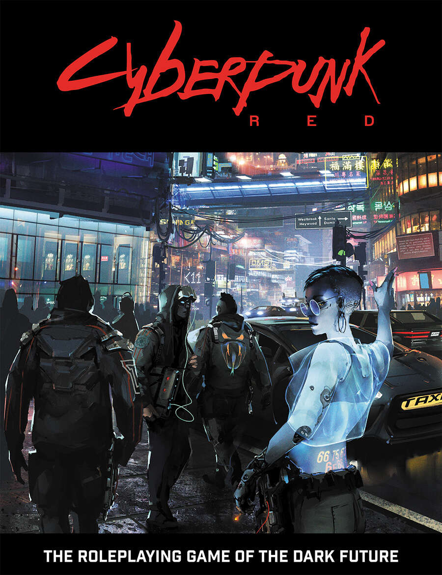 Cyberpunk Red RPG Game Manual