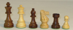 Chess Pieces 3.75 French Sheesham 37SF