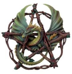 Pacific 8084  Forest Pentagram - Dragon