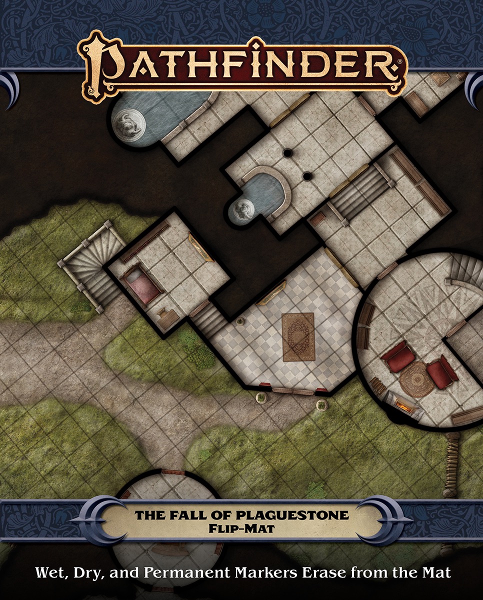 Pathfinder Flip-Mat - The Fall of Plaguestone