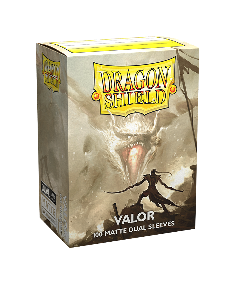Dragon Shield - 100 Matte Dual - Valor
