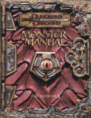 D&D Monster Manual Core Rulebook III 3.0E 11552 HC