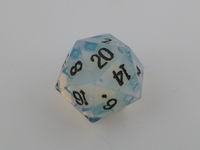 35mm Giant Synthetic Opal D20