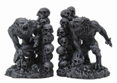 8464 Werewolf Bookends