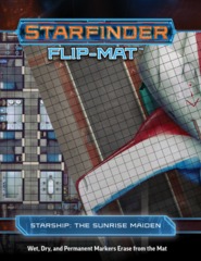 Starfinder Flip-Mat - Starship Sunrise Maiden