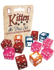 Kitten d6 Dice Set