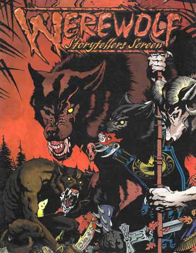 Werewolf: The Apocalypse Werewolf Storytellers Screen 3002