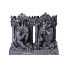 12095 Thinker Gargoyle Bookends