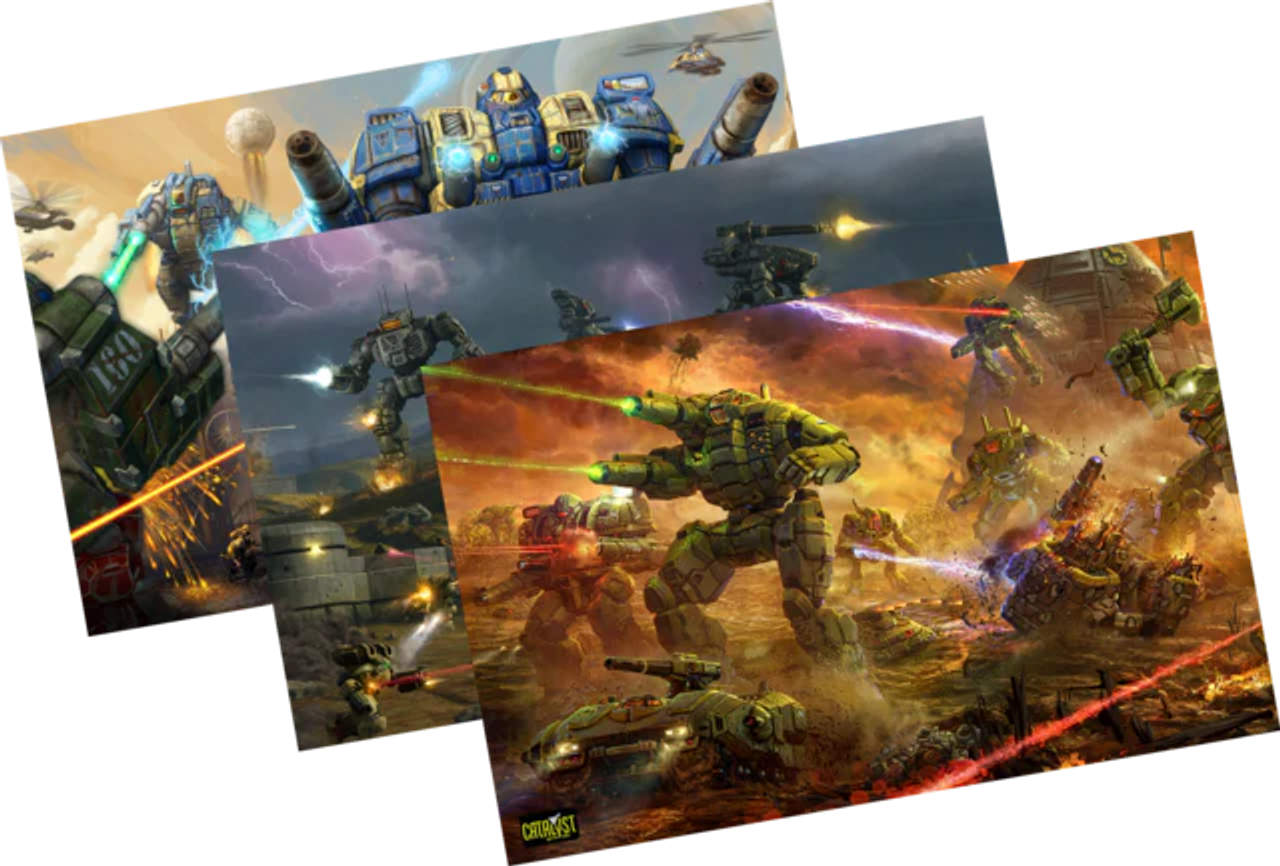 Battletech Supersize Poster Set