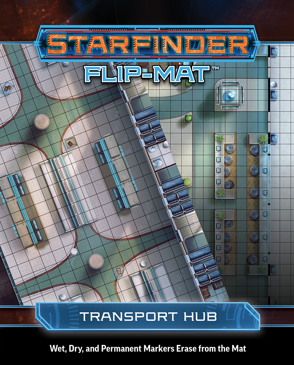 Starfinder Flip-Mat - Transport Hub