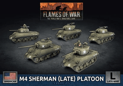 UBX88 M4 Sherman (Late) Tank Platoon