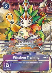 Wisdom Training - P-108 - P (Starter Deck 18 Exclusive) - Foil