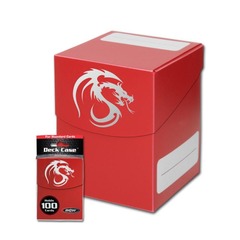BCW Deck Case Large - Red