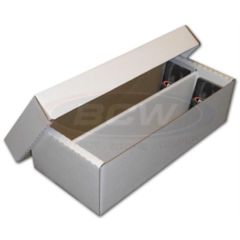 Cardboard Storage Box - 2 Row