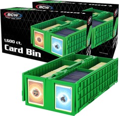 BCW Collectible Card Bin - 1600 ct. - Green