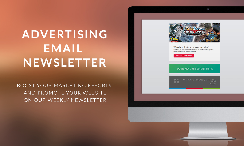 Advertising - Email Newsletter Advertising - Email Newsletter