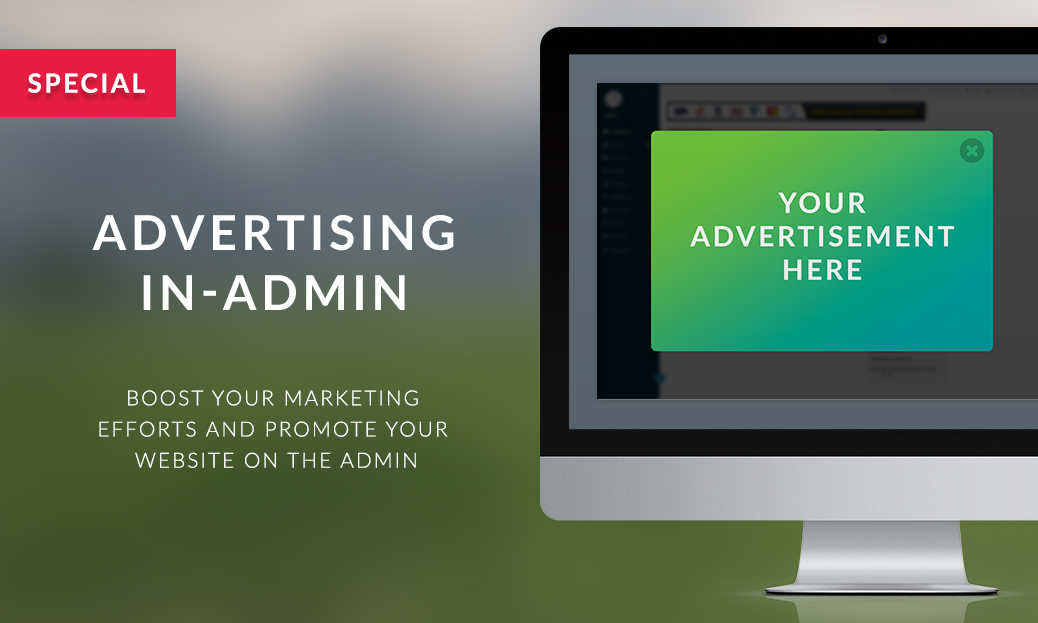 Advertising - Special In-Admin Advertising - Special In-Admin
