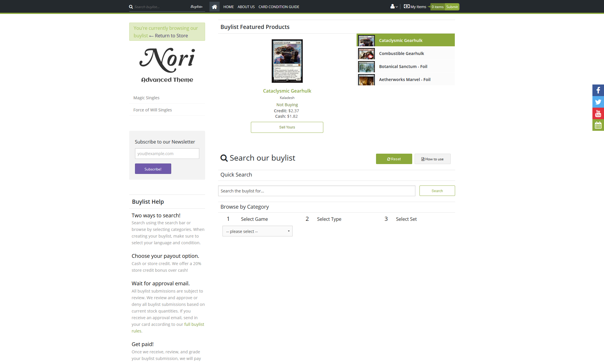 Nori - Premium Theme Nori - Premium Theme