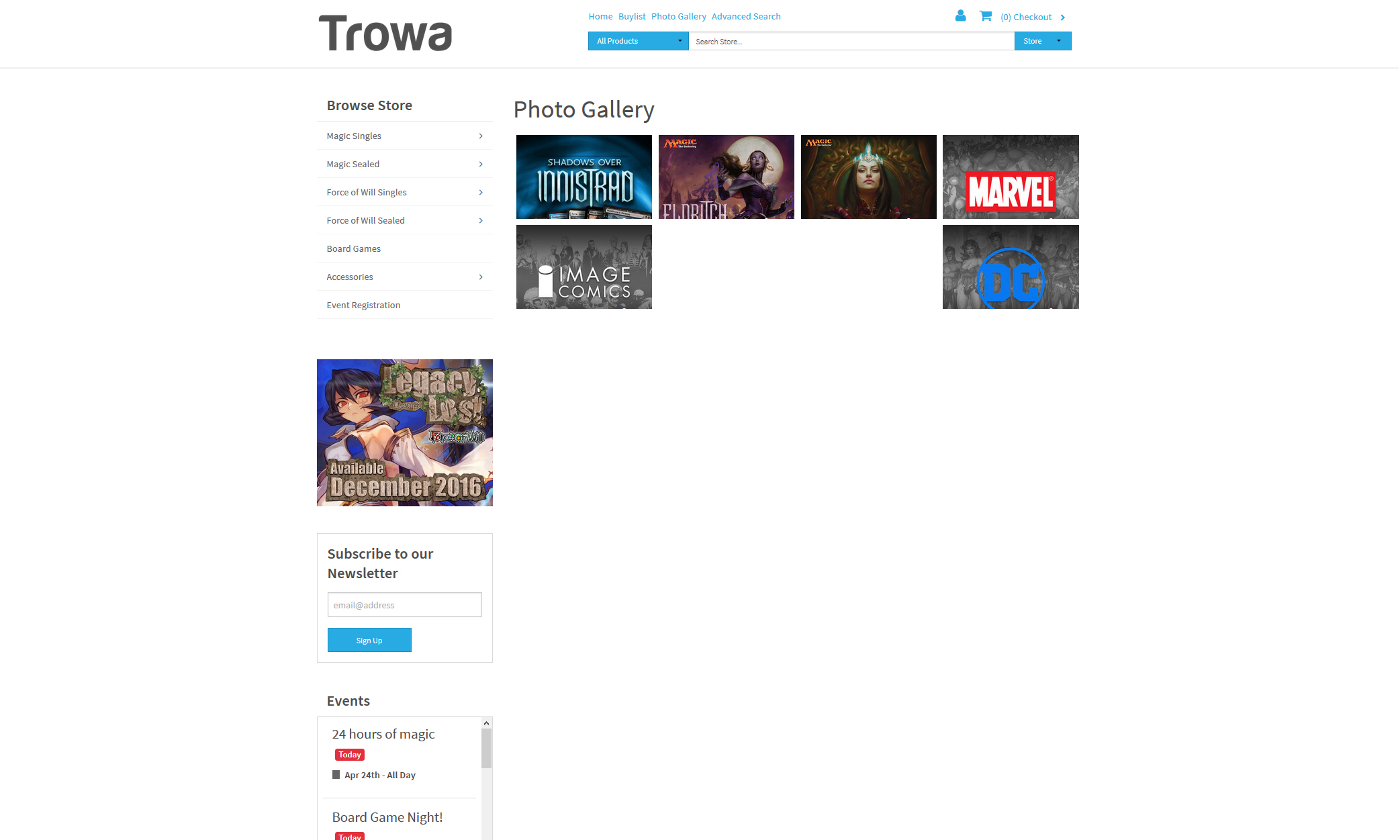 Trowa - Premium Theme Trowa - Premium Theme