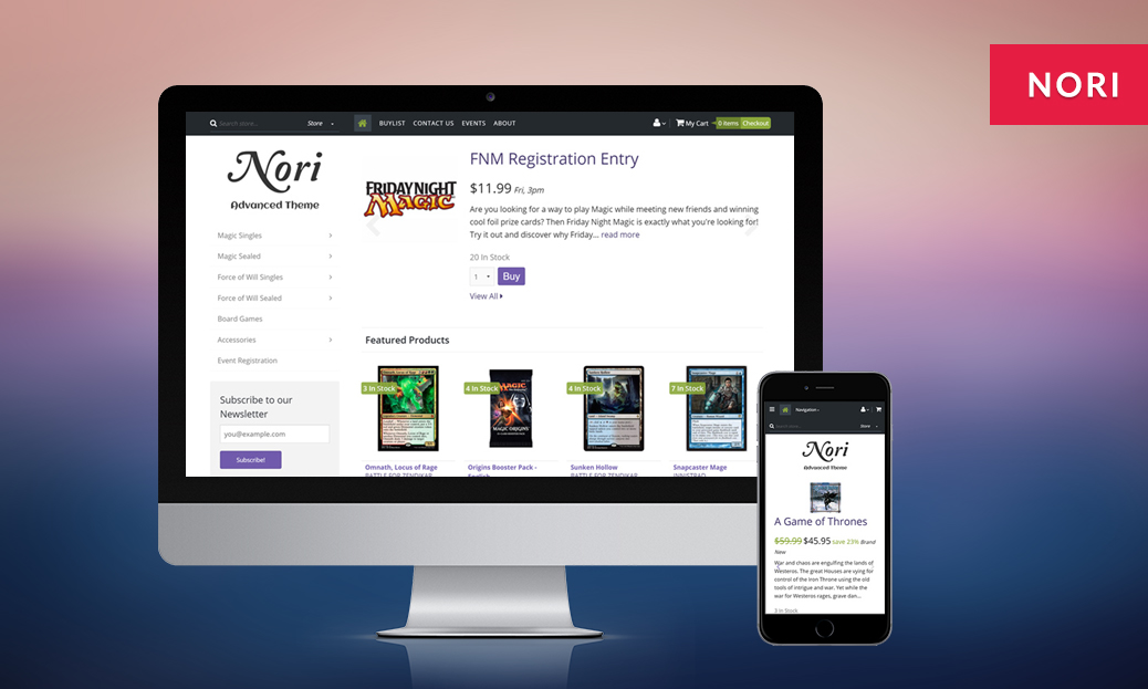 Nori - Premium Theme Nori - Premium Theme