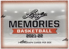 2021/22 Leaf Memories Basketball (7Autos)