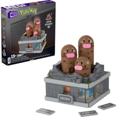 Mega Construx - Pokemon Dugtrio - 350 Piece Set
