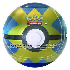 Pokemon TCG Quick Ball Pokeball Tin - (H24)